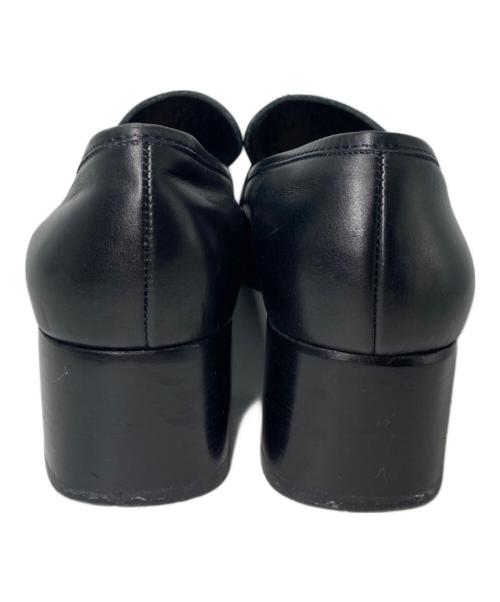 Salvatore Ferragamo（サルヴァトーレ フェラガモ）Salvatore Ferragamo (サルヴァトーレ フェラガモ) ローファーパンプス ブラック サイズ:5.5の古着・服飾アイテム