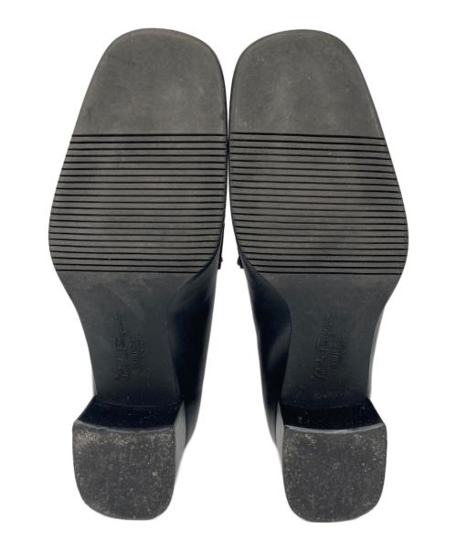 Salvatore Ferragamo（サルヴァトーレ フェラガモ）Salvatore Ferragamo (サルヴァトーレ フェラガモ) ローファーパンプス ブラック サイズ:5.5の古着・服飾アイテム