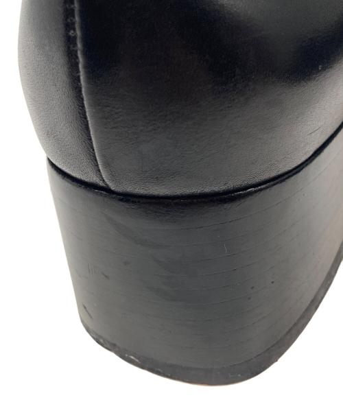 Salvatore Ferragamo（サルヴァトーレ フェラガモ）Salvatore Ferragamo (サルヴァトーレ フェラガモ) ローファーパンプス ブラック サイズ:5.5の古着・服飾アイテム