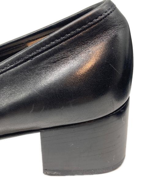 Salvatore Ferragamo（サルヴァトーレ フェラガモ）Salvatore Ferragamo (サルヴァトーレ フェラガモ) ローファーパンプス ブラック サイズ:5.5の古着・服飾アイテム
