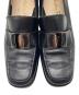 中古・古着 Salvatore Ferragamo (サルヴァトーレ フェラガモ) ローファーパンプス ブラック サイズ:5.5：6000円