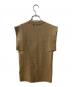 CLANE (クラネ) SQUARE SLEEVE KNIT TOPS ブラウン サイズ:1：5000円