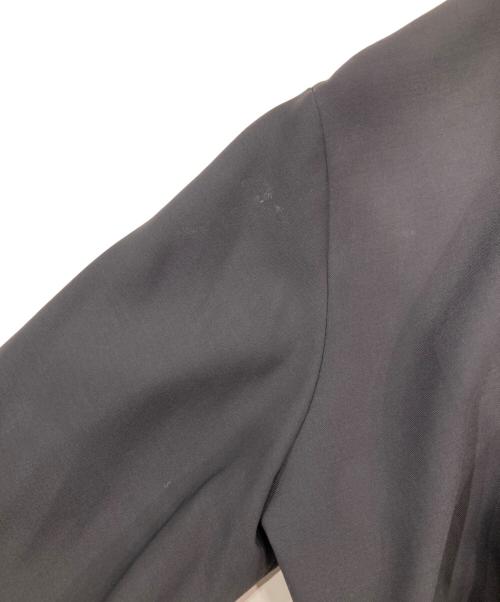 anuans（アニュアンス）anuans (アニュアンス) カスケードフリルブラウス グレー サイズ:Freeの古着・服飾アイテム