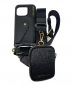 BANDOLIERバンドリーヤ）の古着「HAILEY SIDE SLOT ショルダーストラップ」｜ブラック