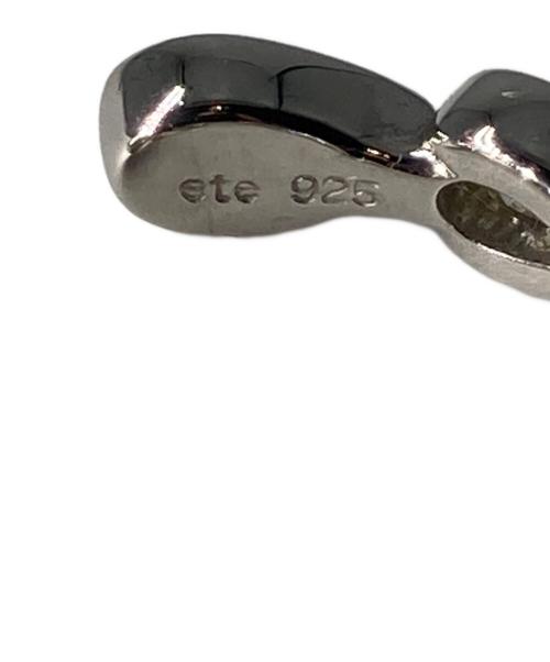 ete（エテ）ete (エテ) ペアシェイプ リングカフ シルバー サイズ:3号の古着・服飾アイテム