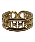 CELINEセリーヌ）の古着「トリオンフ マルチリング」｜ゴールド