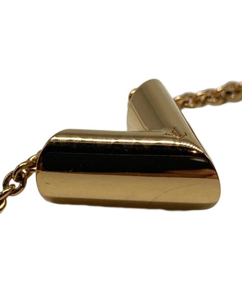 LOUIS VUITTON（ルイ ヴィトン）LOUIS VUITTON (ルイ ヴィトン) エッセンシャルVネックレス ゴールドの古着・服飾アイテム