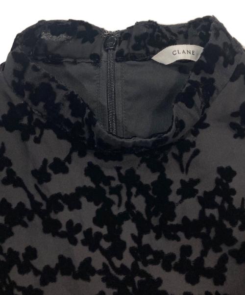 CLANE（クラネ）CLANE (クラネ) フローレットオパールワンピース ブラック サイズ:1の古着・服飾アイテム