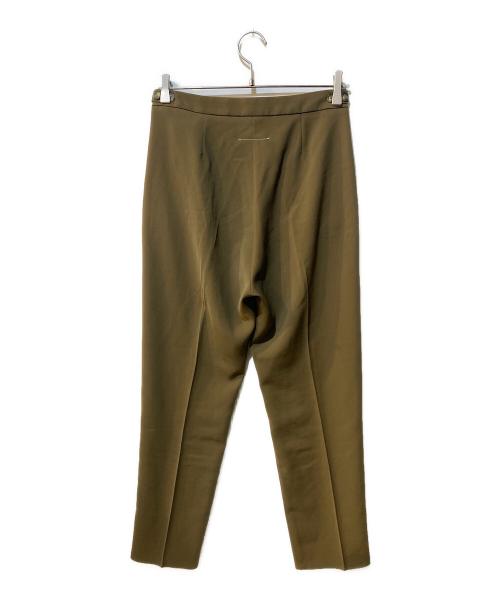 MM6 Maison Margiela（エムエムシックスメゾンマルジェラ）MM6 Maison Margiela (エムエムシックスメゾンマルジェラ) パンツ カーキ サイズ:40の古着・服飾アイテム