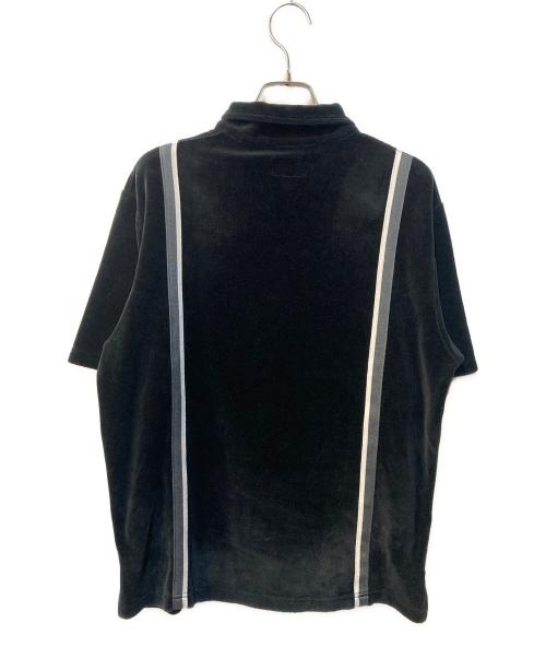 SUPREME（シュプリーム）SUPREME (シュプリーム) Velour Warm Up Shirts ブラック サイズ:Sの古着・服飾アイテム