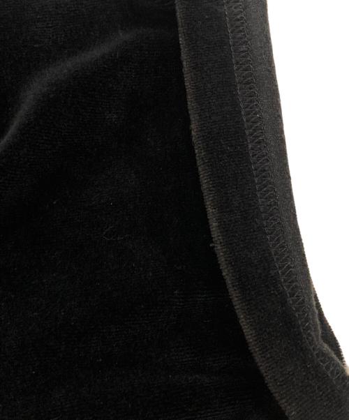 SUPREME（シュプリーム）SUPREME (シュプリーム) Velour Warm Up Shirts ブラック サイズ:Sの古着・服飾アイテム