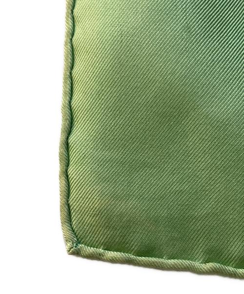 HERMES（エルメス）HERMES (エルメス) カレ90 les perroquets オウム グリーンの古着・服飾アイテム