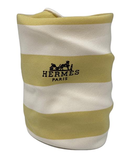 HERMES（エルメス）HERMES (エルメス) ツイリースカーフ イエローの古着・服飾アイテム