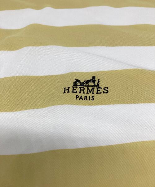 HERMES（エルメス）HERMES (エルメス) ツイリースカーフ イエローの古着・服飾アイテム