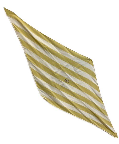 HERMES（エルメス）HERMES (エルメス) ツイリースカーフ イエローの古着・服飾アイテム