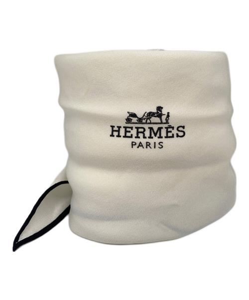 HERMES（エルメス）HERMES (エルメス) ロザンジュ スカーフ ホワイトの古着・服飾アイテム