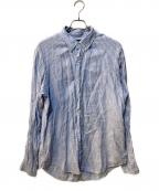 POLO RALPH LAURENポロ・ラルフローレン）の古着「リネンシャツ」｜ブルー