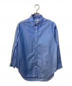 journal standard L'essage×THOMAS MASONジャーナルスタンダード レサージュ×トーマスメイソン）の古着「レギュラーカラーシャツ」｜ブルー