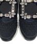 中古・古着 Roger Vivier (ロジェ ヴィヴィエ) クリスタルバックルスニーカー ブラック サイズ:34.5：37000円
