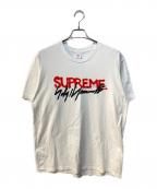 SUPREME×YOHJI YAMAMOTOシュプリーム×ヨウジヤマモト）の古着「Logo Tee」｜ホワイト