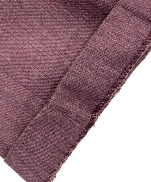 6(ROKU) BEAUTY&YOUTH（ロク ビューティーアンドユース）6(ROKU) BEAUTY&YOUTH (ロク ビューティーアンドユース) PEAKED LAPEL JACKET セットアップ パープル サイズ:36の古着・服飾アイテム