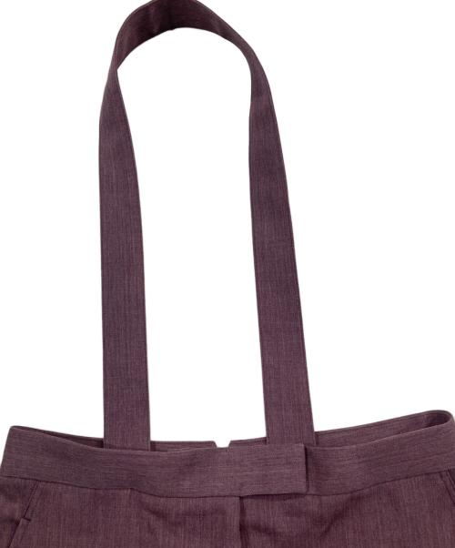 6(ROKU) BEAUTY&YOUTH（ロク ビューティーアンドユース）6(ROKU) BEAUTY&YOUTH (ロク ビューティーアンドユース) PEAKED LAPEL JACKET セットアップ パープル サイズ:36の古着・服飾アイテム