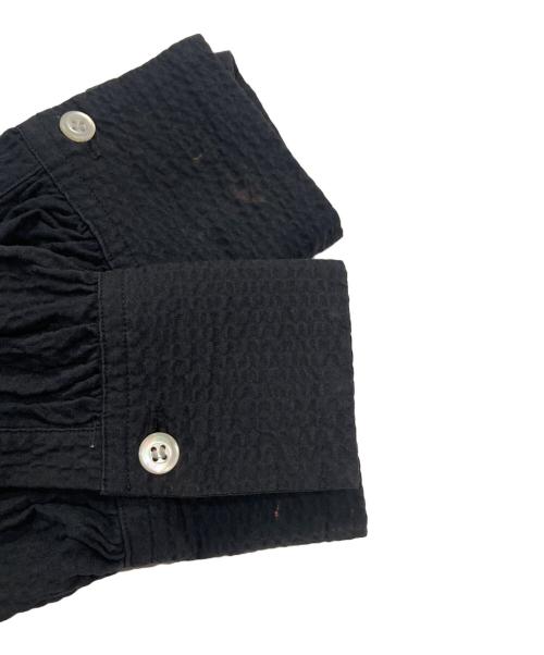 WRYHT（ライト）WRYHT (ライト) knotted asymmetry front top ブラック サイズ:FREEの古着・服飾アイテム