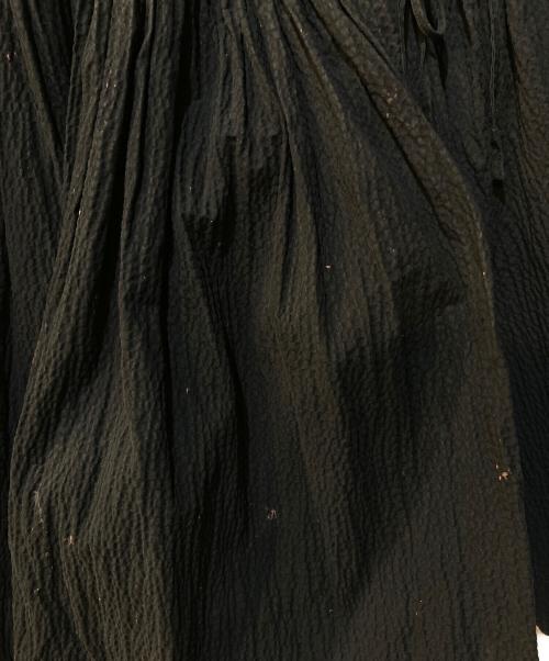 WRYHT（ライト）WRYHT (ライト) knotted asymmetry front top ブラック サイズ:FREEの古着・服飾アイテム