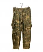 abercrombieアバクロンビー）の古着「カーゴパンツ」｜カーキ