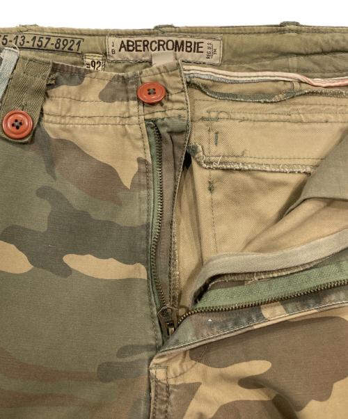 abercrombie（アバクロンビー）abercrombie (アバクロンビー) カーゴパンツ カーキ サイズ:Mの古着・服飾アイテム