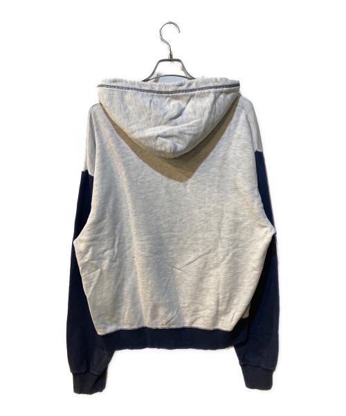 PERSON'S（パーソンズ）PERSON'S (パーソンズ) 2Tone Hoodie グレー サイズ:Lの古着・服飾アイテム