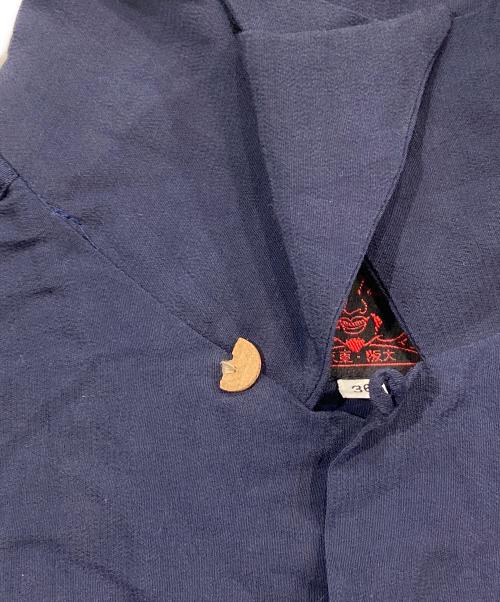 EVISU（エヴィス）EVISU (エヴィス) アロハシャツ ネイビー サイズ:36の古着・服飾アイテム