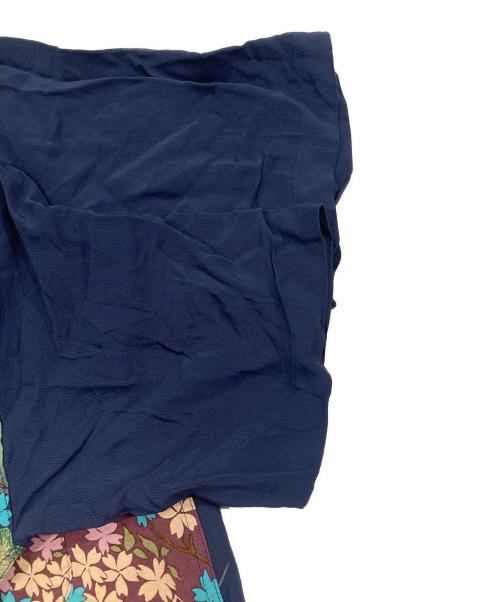 EVISU（エヴィス）EVISU (エヴィス) アロハシャツ ネイビー サイズ:36の古着・服飾アイテム