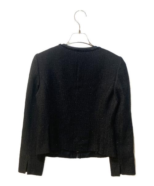 UNTITLED（アンタイトル）UNTITLED (アンタイトル) ツイードジャケットセットアップ ブラック サイズ:1の古着・服飾アイテム