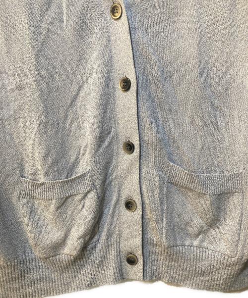 HUMAN WOMAN（ヒューマンウーマン）HUMAN WOMAN (ヒューマンウーマン) ペーパーヤーンミドル丈カーディガン ブルー サイズ:Ｍの古着・服飾アイテム