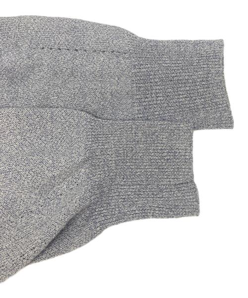 HUMAN WOMAN（ヒューマンウーマン）HUMAN WOMAN (ヒューマンウーマン) ペーパーヤーンミドル丈カーディガン ブルー サイズ:Ｍの古着・服飾アイテム