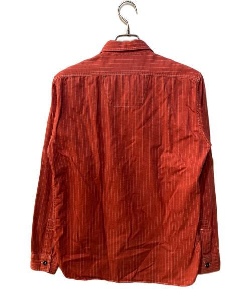 SUGAR CANE（シュガーケーン）SUGAR CANE (シュガーケーン) FICTION ROMANCE 8.5oz. RED WABASH STRIPE WORK SHIRT レッド サイズ:15.5の古着・服飾アイテム