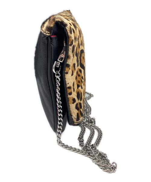 Zadig&Voltaire（ザディグエヴォルテール）Zadig&Voltaire (ザディグエヴォルテール) ハラコショルダーバッグ ブラウンの古着・服飾アイテム