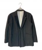 SOPHNET.ソフネット）の古着「LINEN WOOL RELAX FIT 1BUTTON BLAZER」｜ブラック