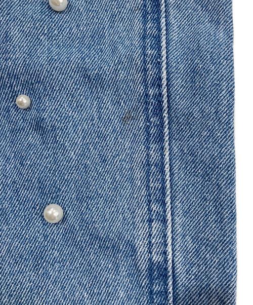 SLOBE IENA（スローブ イエナ）SLOBE IENA (スローブ イエナ) パールドットデニム インディゴ サイズ:36の古着・服飾アイテム