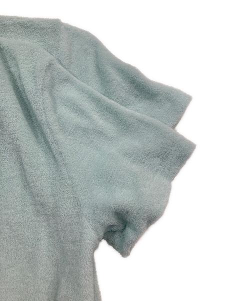 AURALEE（オーラリー）AURALEE (オーラリー) WASHABLE WOOL PILE TEE グリーン サイズ:1の古着・服飾アイテム