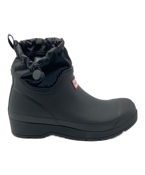 HUNTER（ハンター）HUNTER (ハンター) プレイ ショート トラベル ブーツ ブラック サイズ:UK5の古着・服飾アイテム