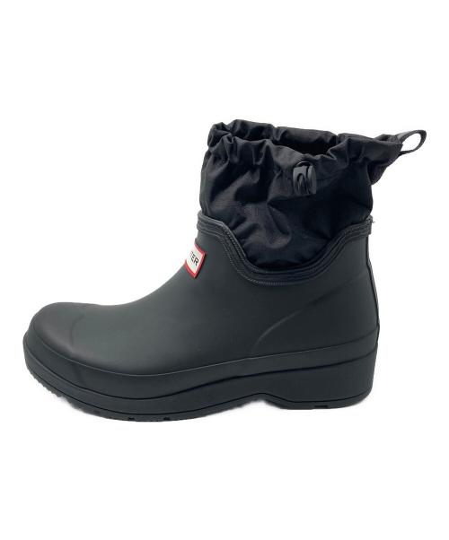 HUNTER（ハンター）HUNTER (ハンター) プレイ ショート トラベル ブーツ ブラック サイズ:UK5の古着・服飾アイテム