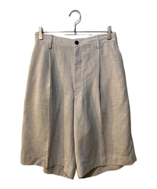 MAISON SPECIAL（メゾンスペシャル）MAISON SPECIAL (メゾンスペシャル) Triacetate Prime-Wide Shorts ベージュ サイズ:2の古着・服飾アイテム