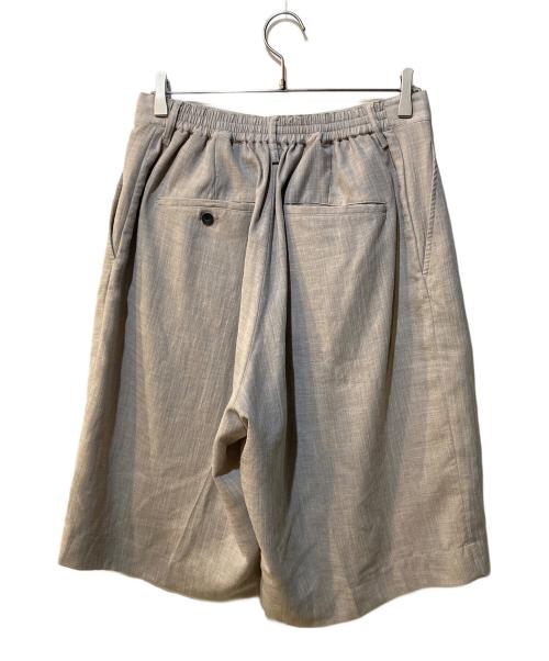 MAISON SPECIAL（メゾンスペシャル）MAISON SPECIAL (メゾンスペシャル) Triacetate Prime-Wide Shorts ベージュ サイズ:2の古着・服飾アイテム