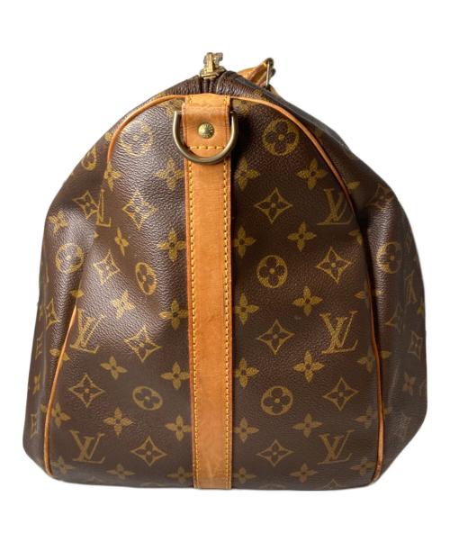LOUIS VUITTON（ルイ ヴィトン）LOUIS VUITTON (ルイ ヴィトン) キーポル・バンドリエール50 ボストンバッグ ブラウンの古着・服飾アイテム