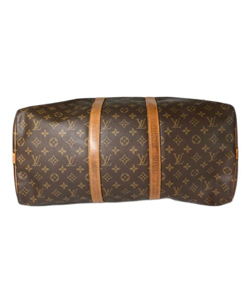 LOUIS VUITTON（ルイ ヴィトン）LOUIS VUITTON (ルイ ヴィトン) キーポル・バンドリエール50 ボストンバッグ ブラウンの古着・服飾アイテム