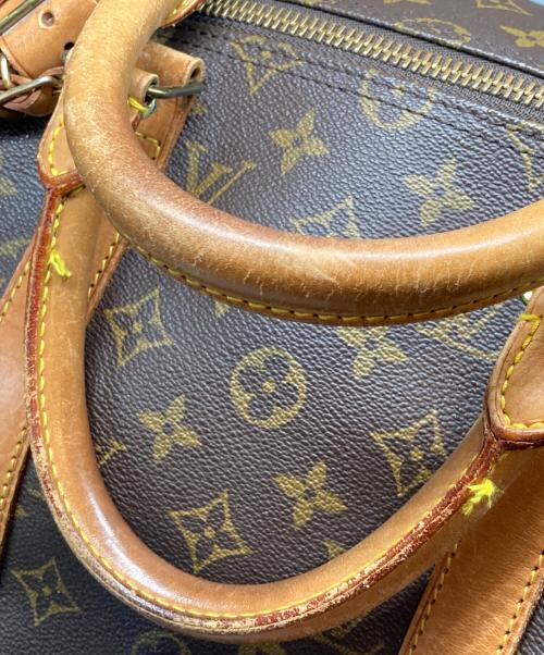 LOUIS VUITTON（ルイ ヴィトン）LOUIS VUITTON (ルイ ヴィトン) キーポル・バンドリエール50 ボストンバッグ ブラウンの古着・服飾アイテム