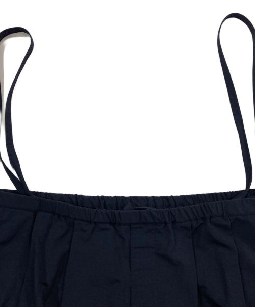 ETRE（エトレ）ETRE (エトレ) デザインストラップボリュームサスパンツ ネイビー サイズ:Ｓの古着・服飾アイテム