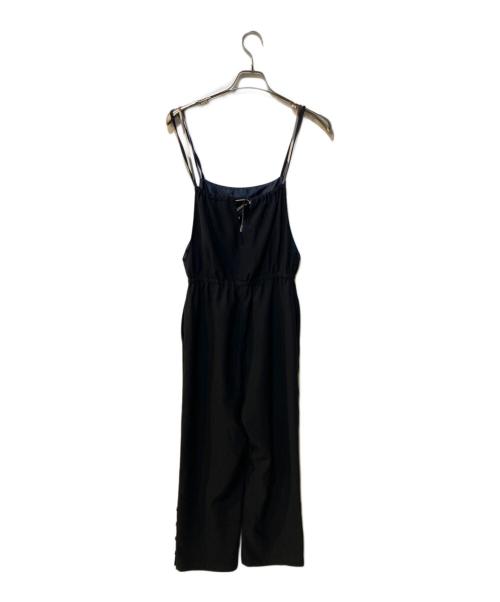 BLUE LABEL CRESTBRIDGE（ブルーレーベルクレストブリッジ）BLUE LABEL CRESTBRIDGE (ブルーレーベルクレストブリッジ) シックツイルオールインワン ネイビー サイズ:38の古着・服飾アイテム